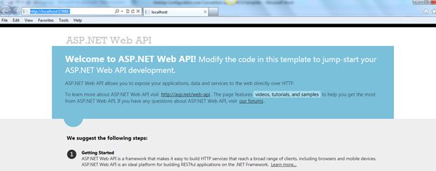run your application